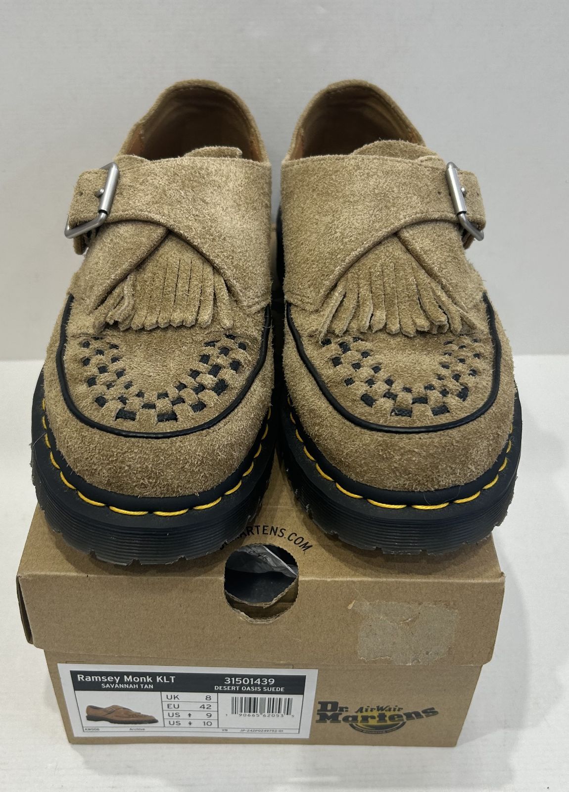中古 ドクターマーチン 31501439 Ramsey Monk KLT UK8 27cm Dr Martens