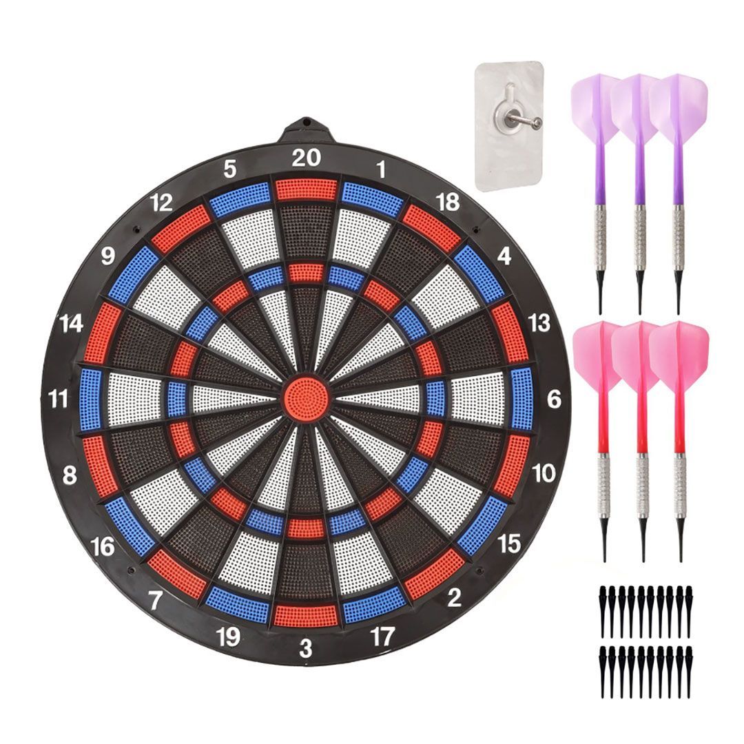 ソフトダーツ ボード セット ダーツ盤 トレーニング 練習用 家庭用ダーツ