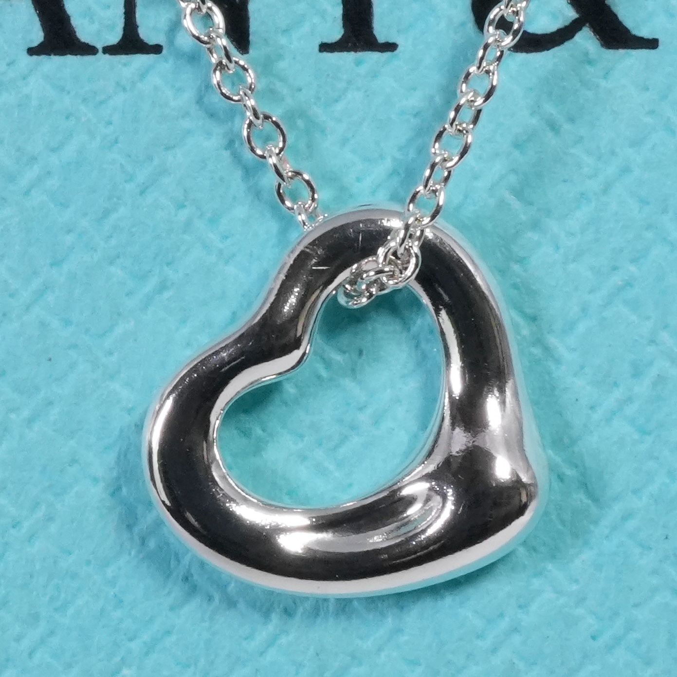 極美品11mmティファニー オープンハート XS ペンダント/25-2777 - メルカリ