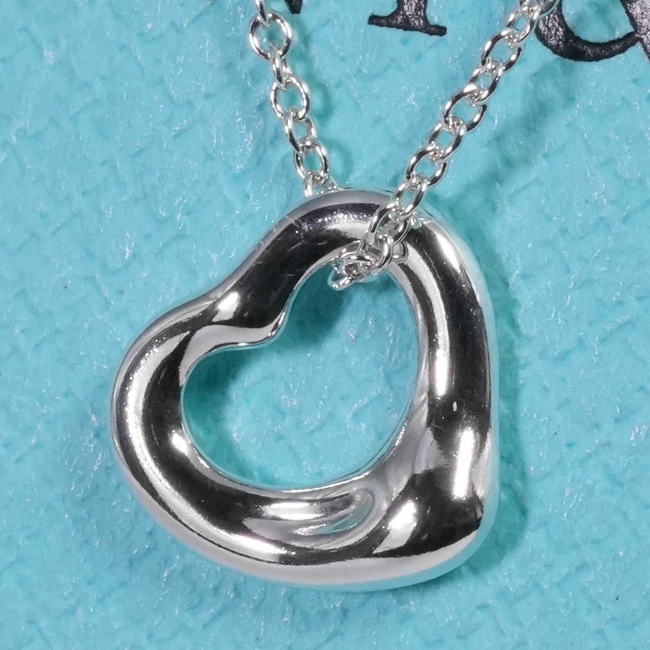 極美品11mmティファニー オープンハート XS ペンダント/25-2777 - メルカリ