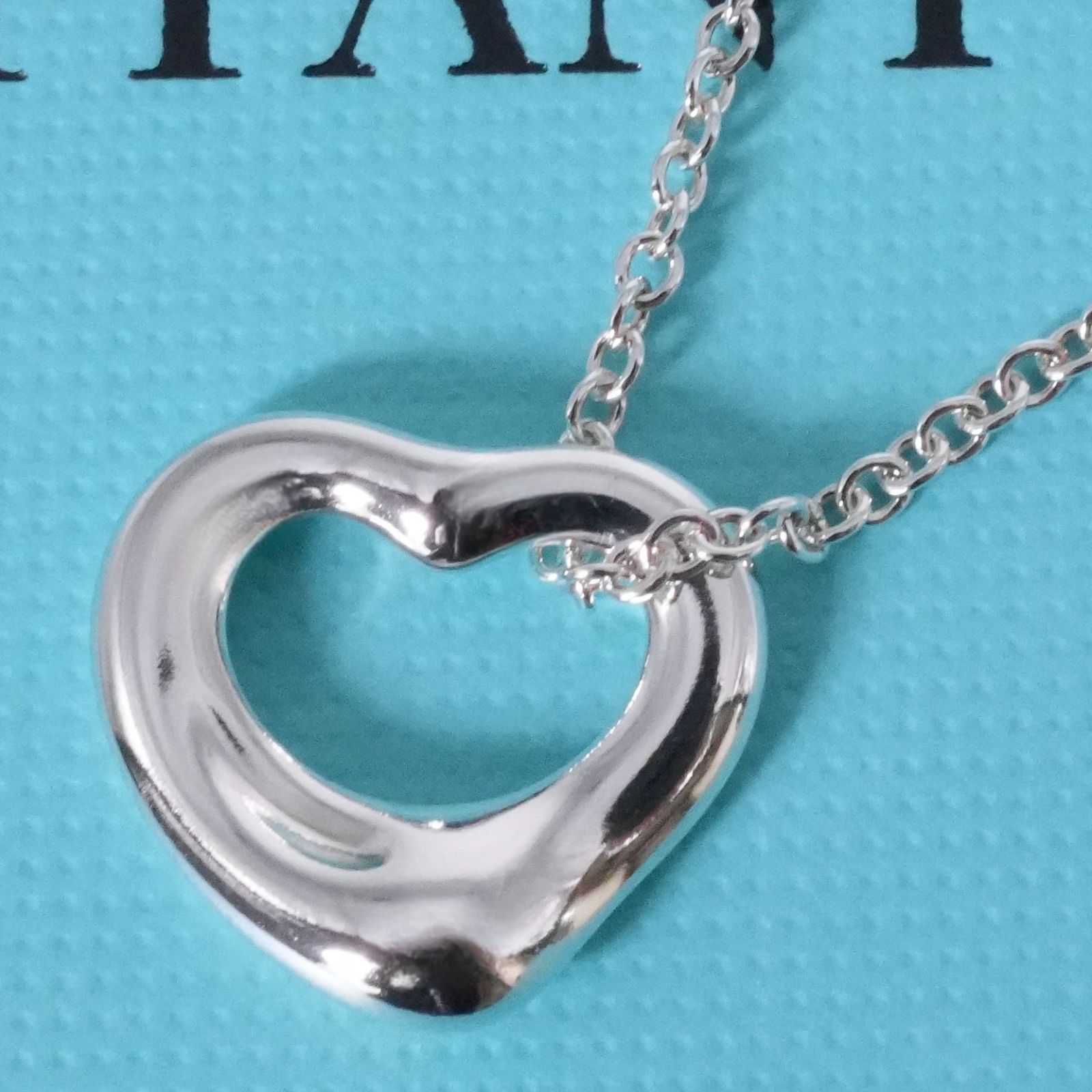 極美品11mmティファニー オープンハート XS ペンダント/25-2777 - メルカリ
