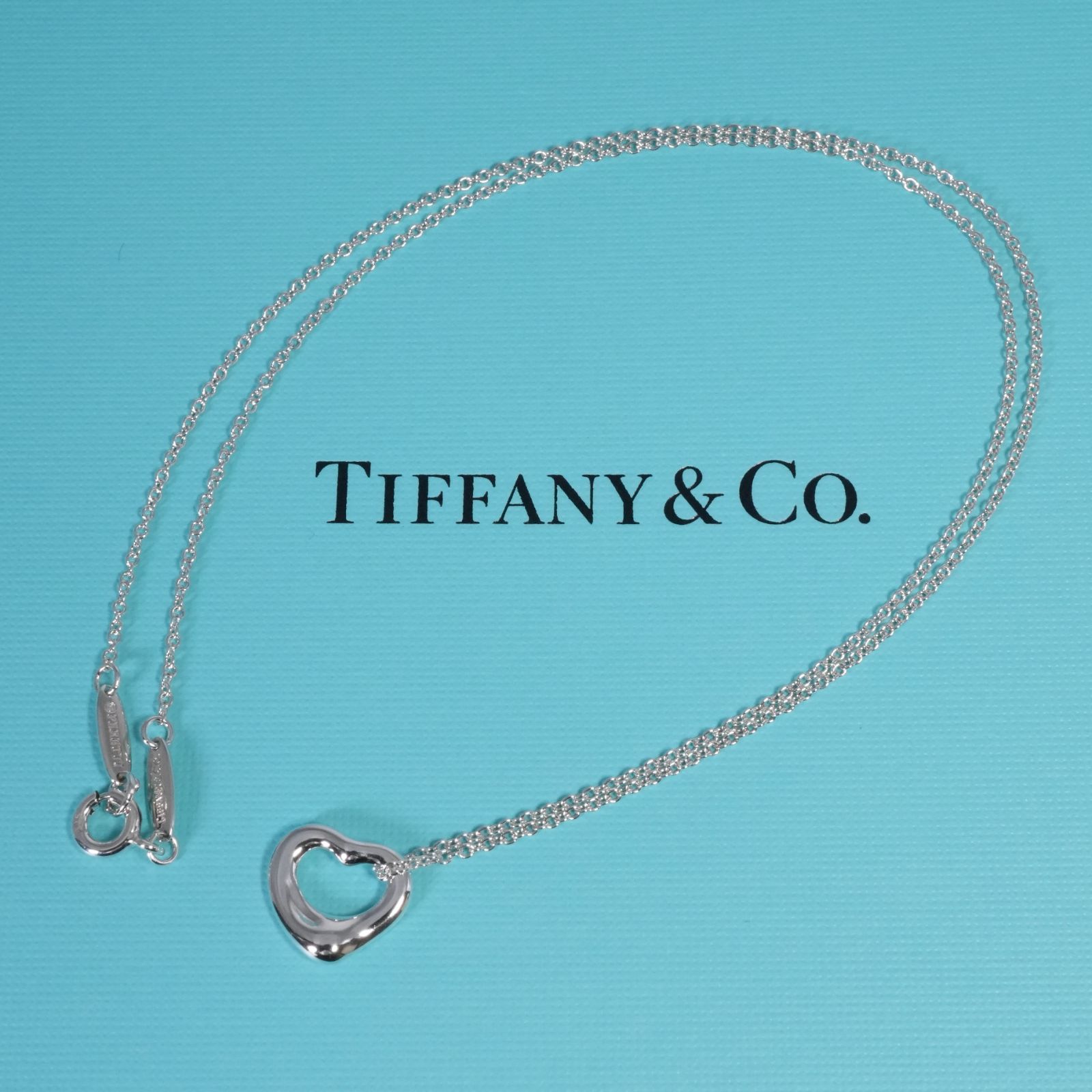 極美品11mmティファニー オープンハート XS ペンダント/25-2777 - メルカリ