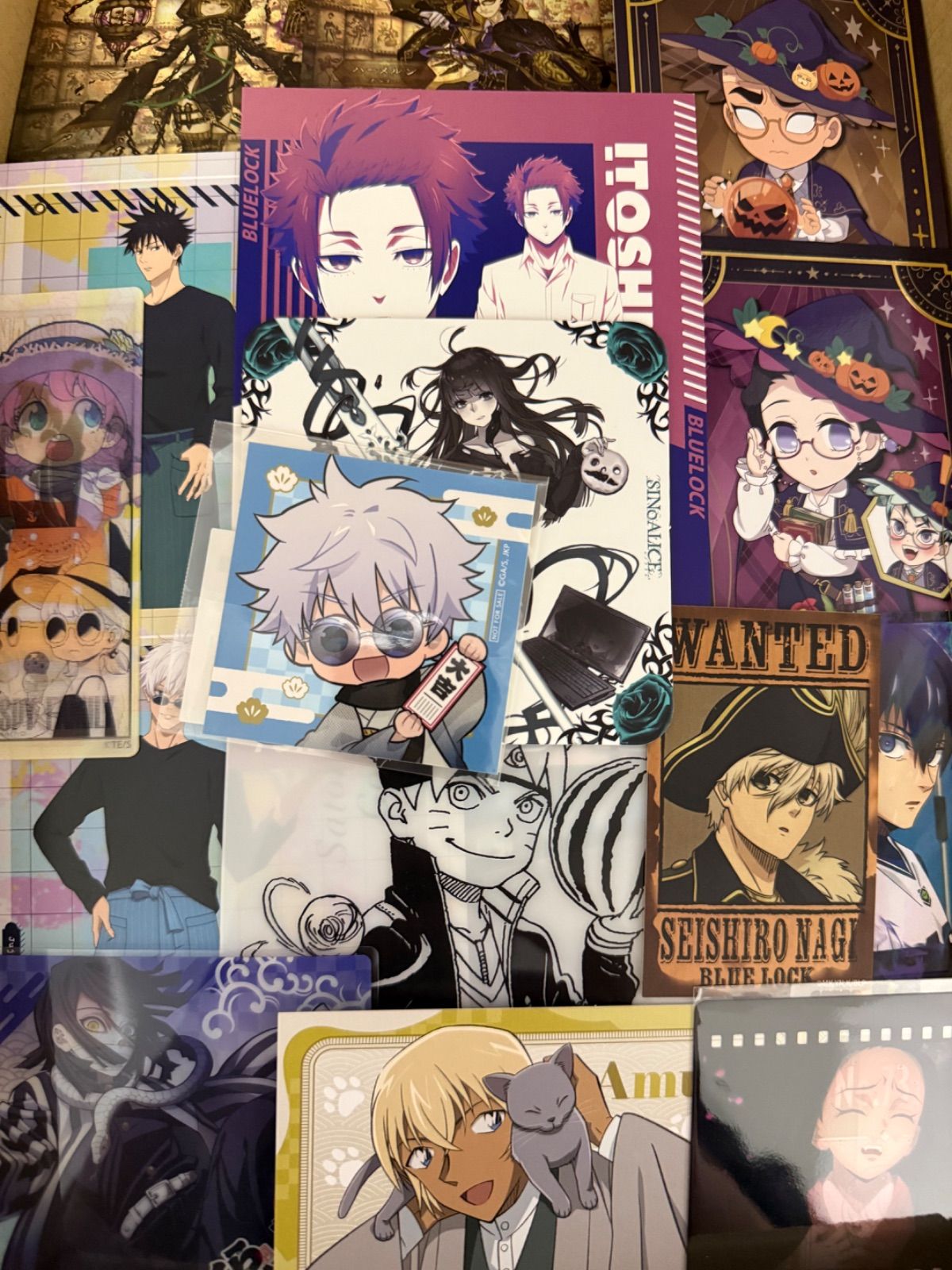 紙類 アニメ ゲーム まとめ売り 大量 コースター ポストカード カード
