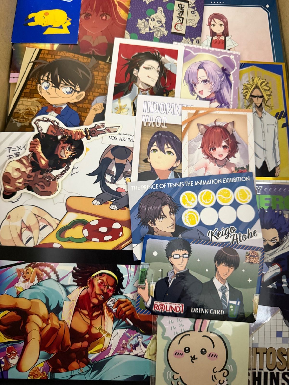 紙類 アニメ ゲーム まとめ売り 大量 コースター ポストカード カード