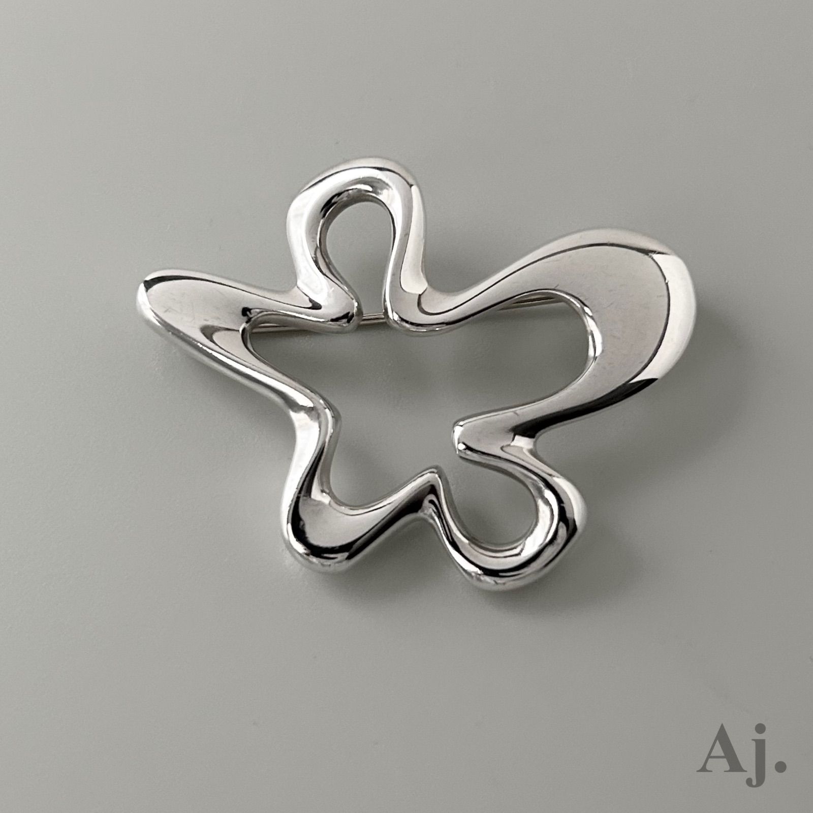 要状態確認】 ジョージジェンセン ブローチ 321 スプラッシュ Silver