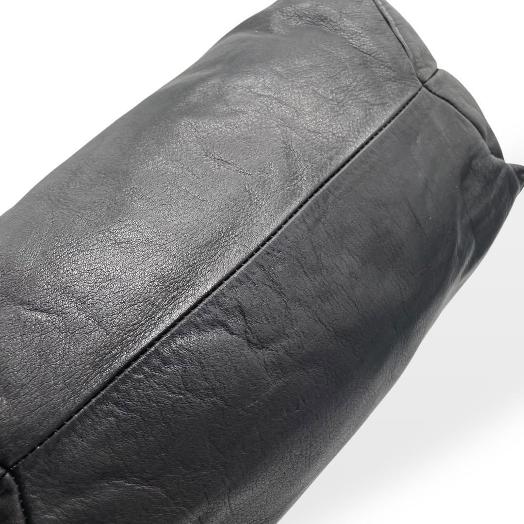 極美品 kawa kawa カワカワ ショルダーバッグ がま口 ブラック - メルカリ