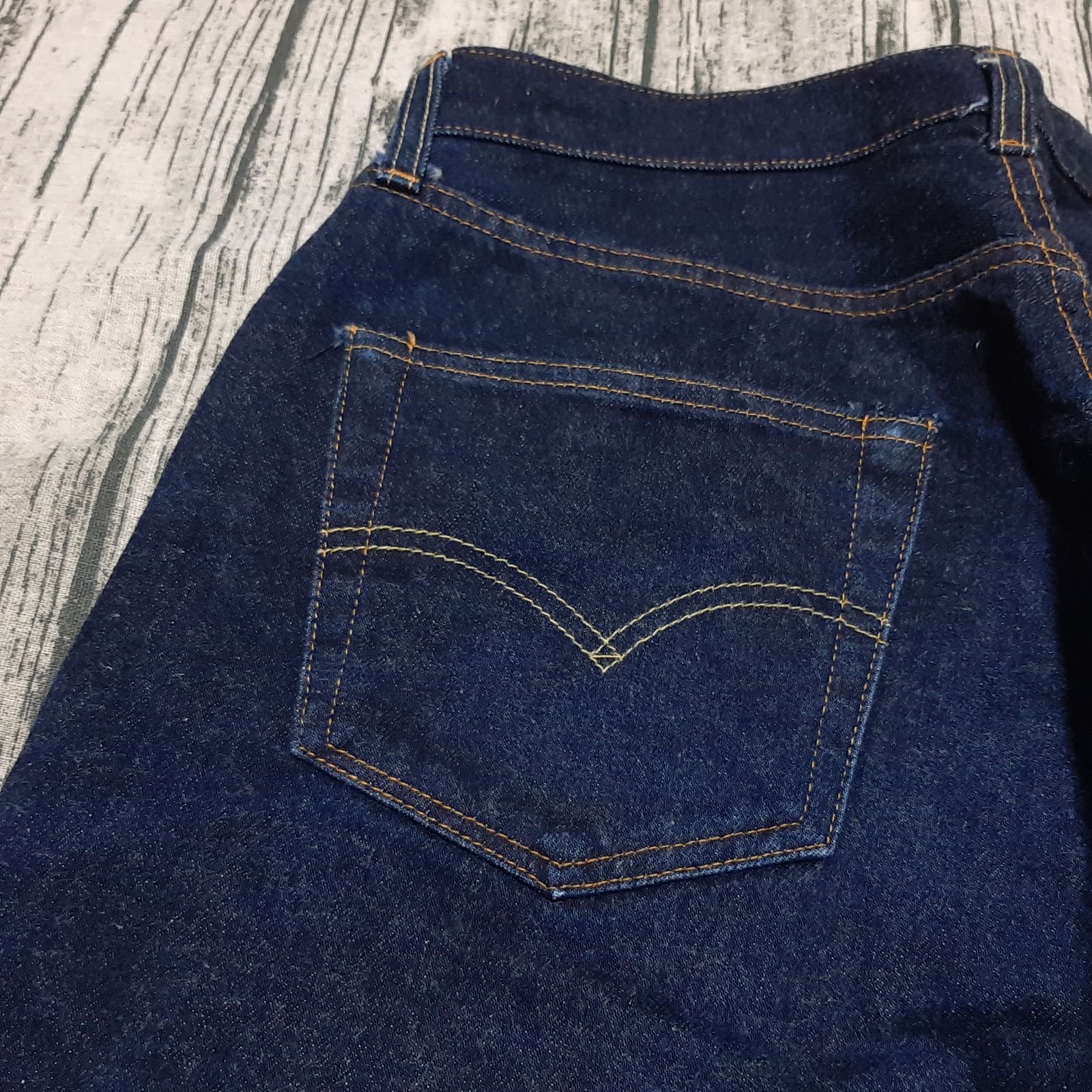 W34】99年 バレンシア製 LEVI'S 501XX 55年モデル 濃紺 真紺 Made in
