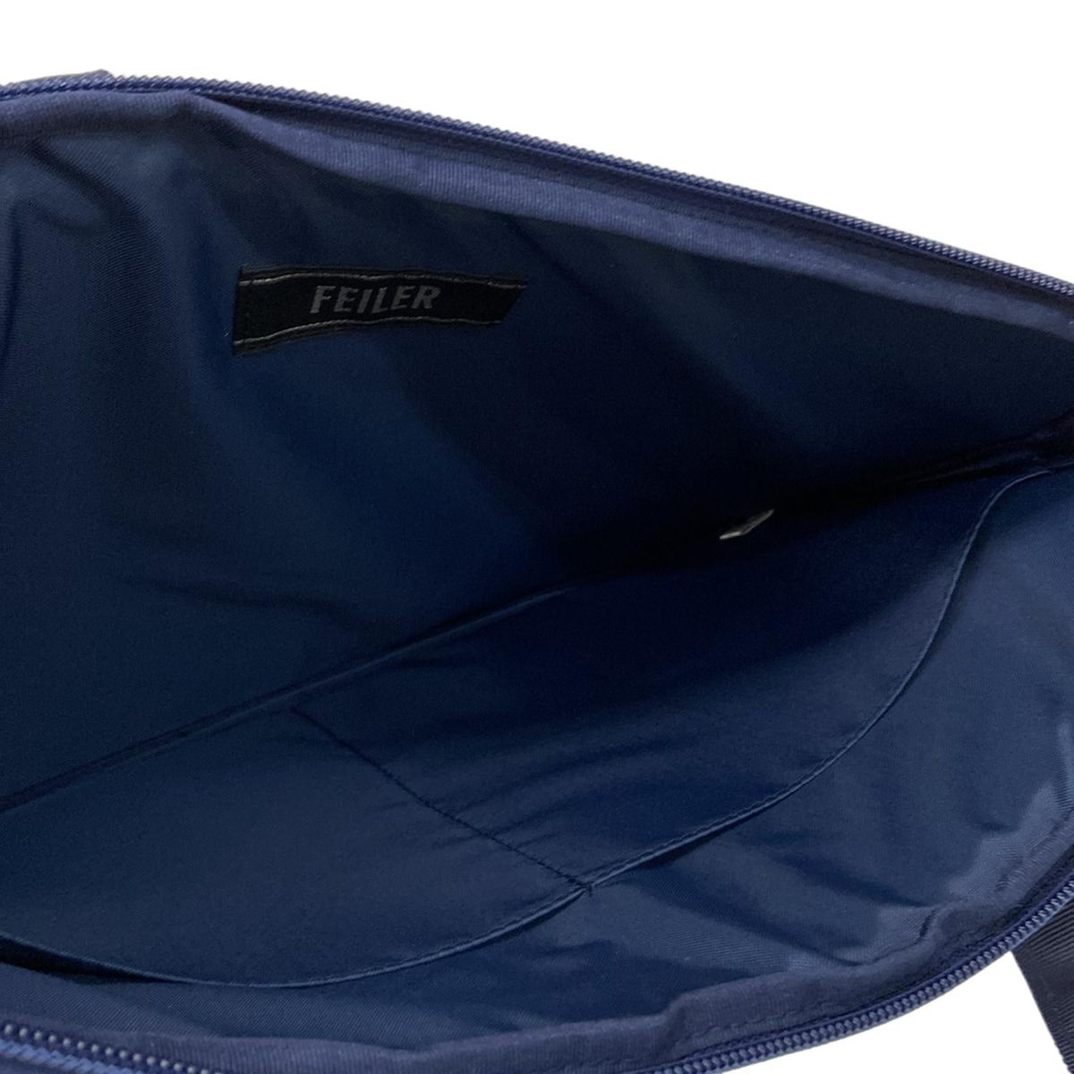 FEILER(フェイラー) バッグ ハイジ ブリーフケース ネイビー×イエロー