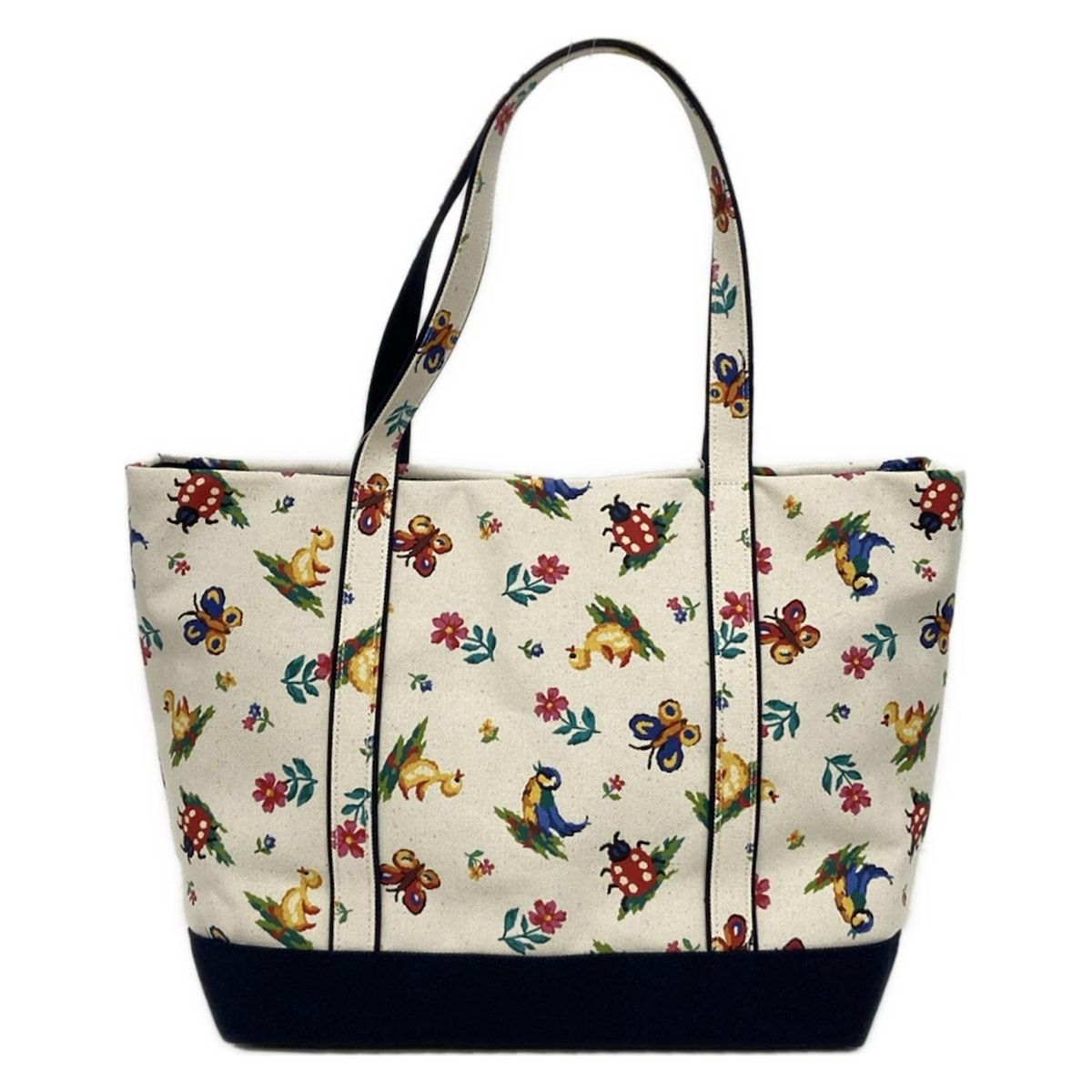 FEILER(フェイラー) トートバッグ ハイジ キャンバスバッグ アイボリー