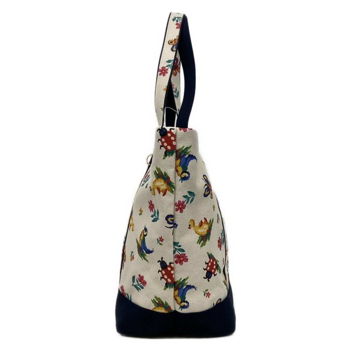 FEILER(フェイラー) トートバッグ ハイジ キャンバスバッグ アイボリー