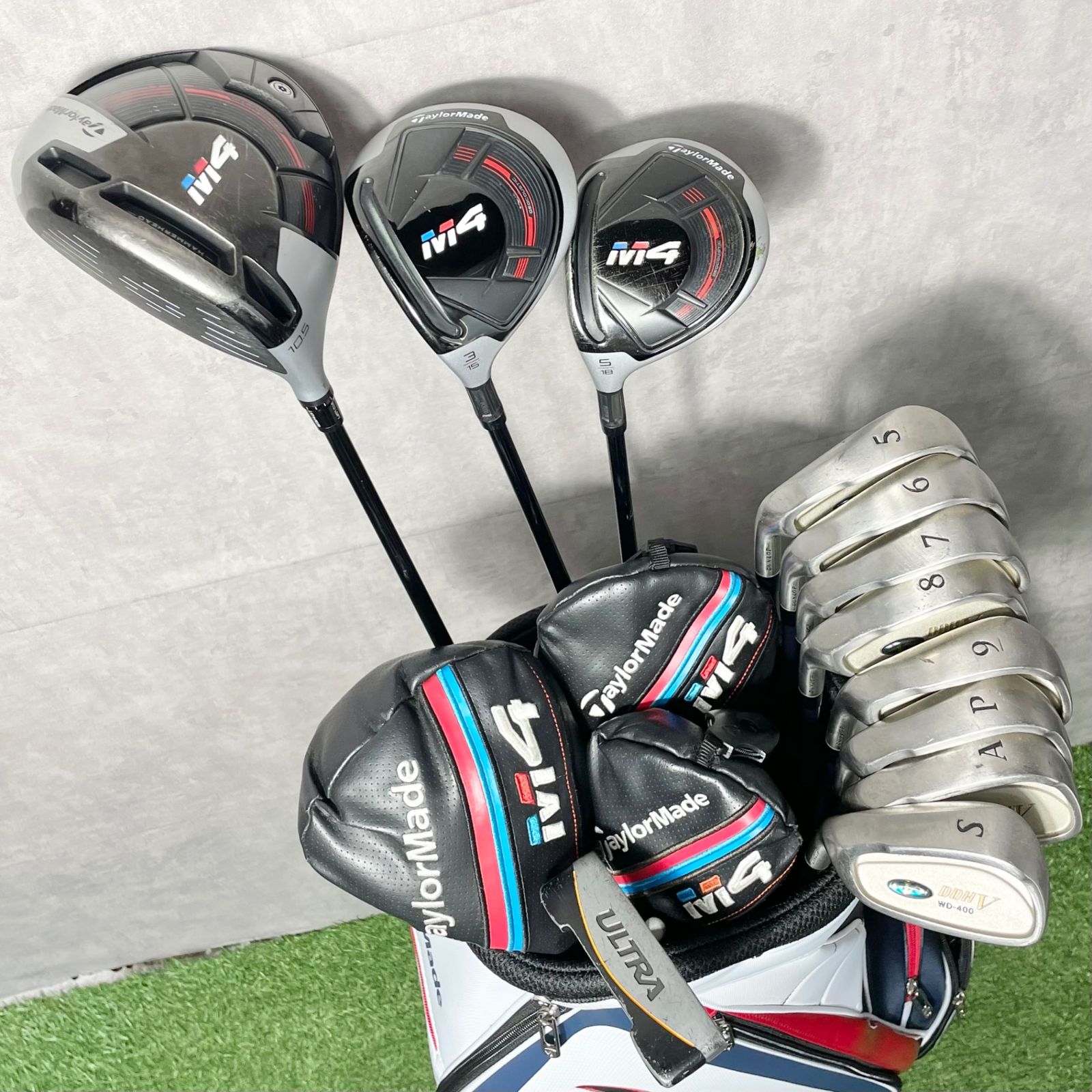 貴重レフティ！バッグ新品！】TaylorMade M4 DUNLOP ゴルフクラブ