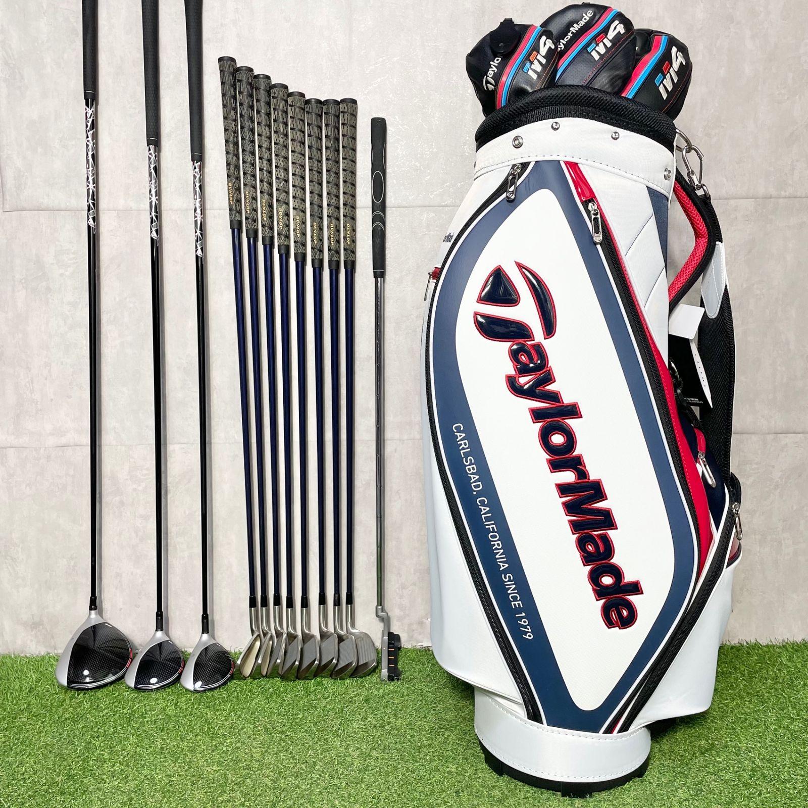 貴重レフティ！バッグ新品！】TaylorMade M4 DUNLOP ゴルフクラブ