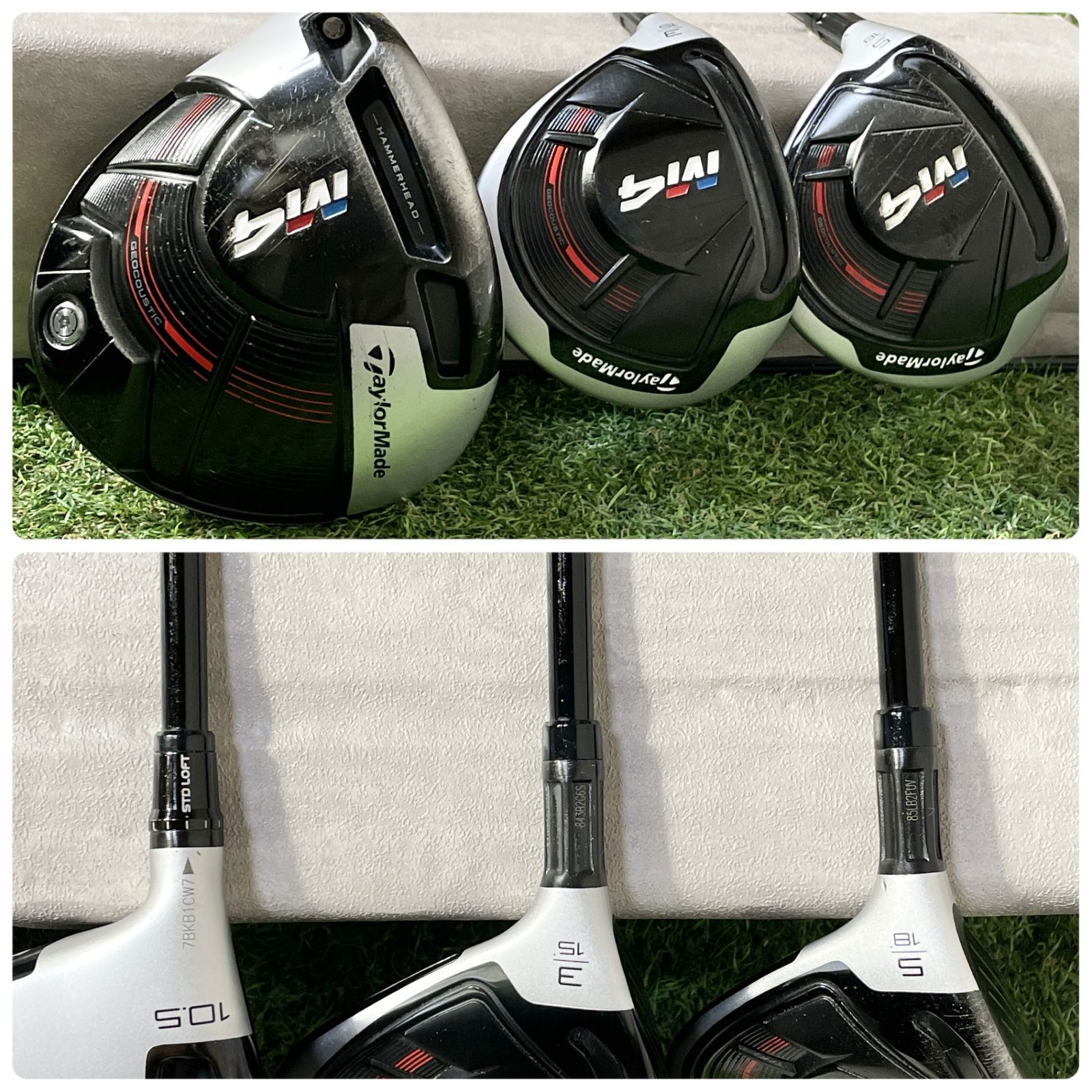 貴重レフティ！バッグ新品！】TaylorMade M4 DUNLOP ゴルフクラブ
