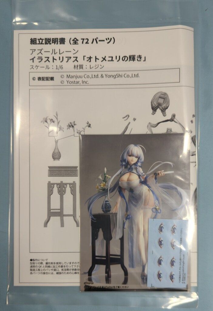 ProtoHobby 1/6スケールレジンキャストキット 原型 犬忍 イラスト