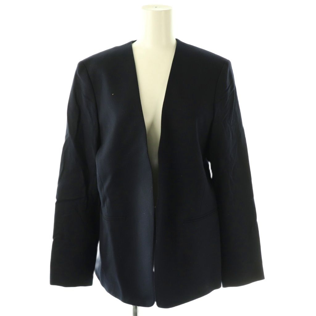 セオリーリュクス SAXONY SOFT GILIP ノーカラージャケット 近年 セオリーリュクス theory luxe SAXONY SOFT GILIP SAXONY SOFT SELOSI