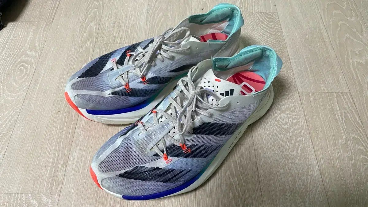 アディダス アディゼロ アディオスプロ3 ランニングシューズ 280 オーロラ インク