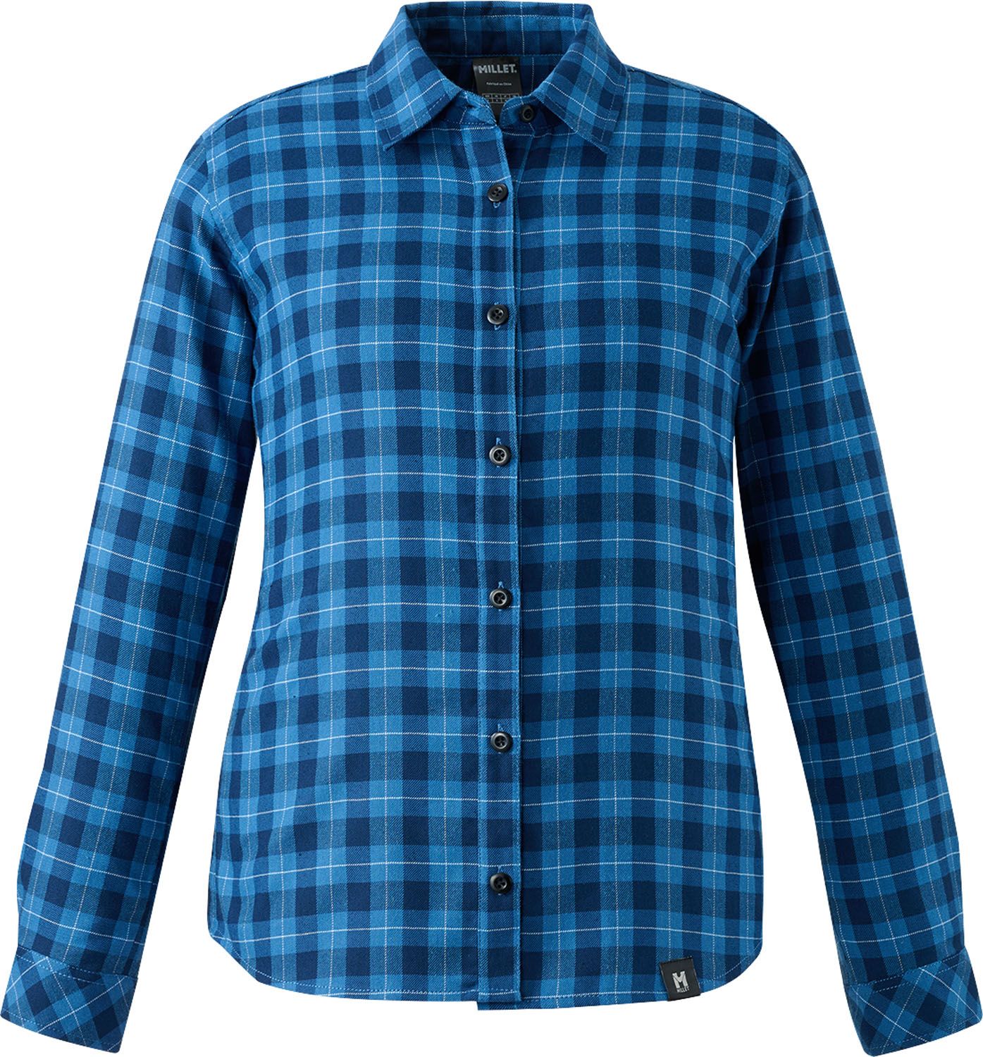 ミレー MILLET アウトドア パラディス ロングスリーブシャツ N 3171 CORONETBLUE