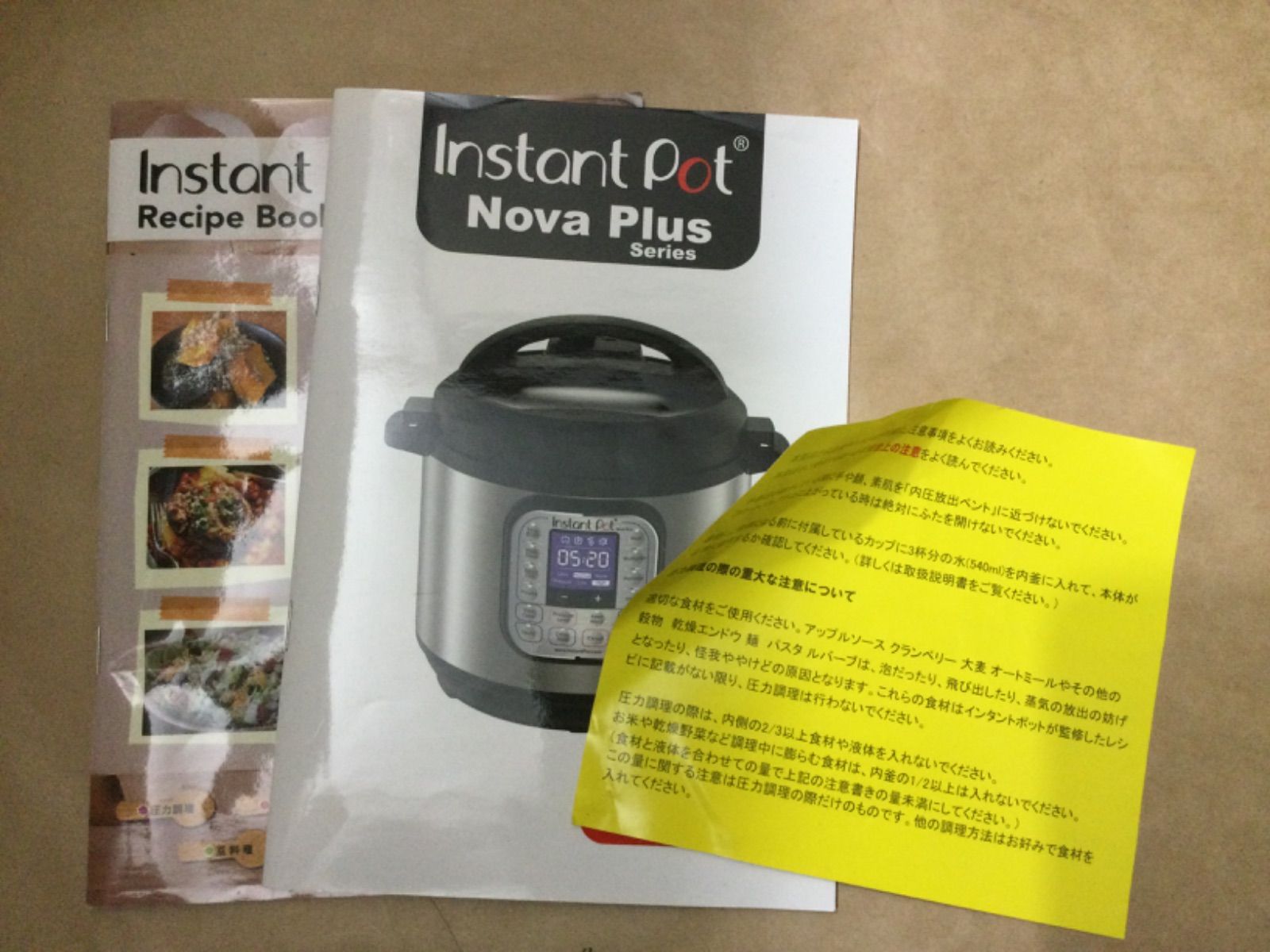 インスタントポット InstantPot NovaPlus60 電気圧力鍋 5.7L - メルカリ