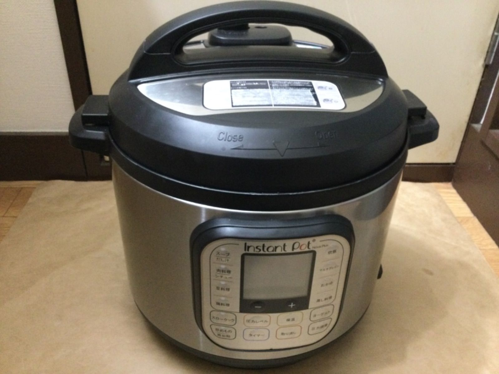 インスタントポット InstantPot NovaPlus60 電気圧力鍋 5.7L - メルカリ