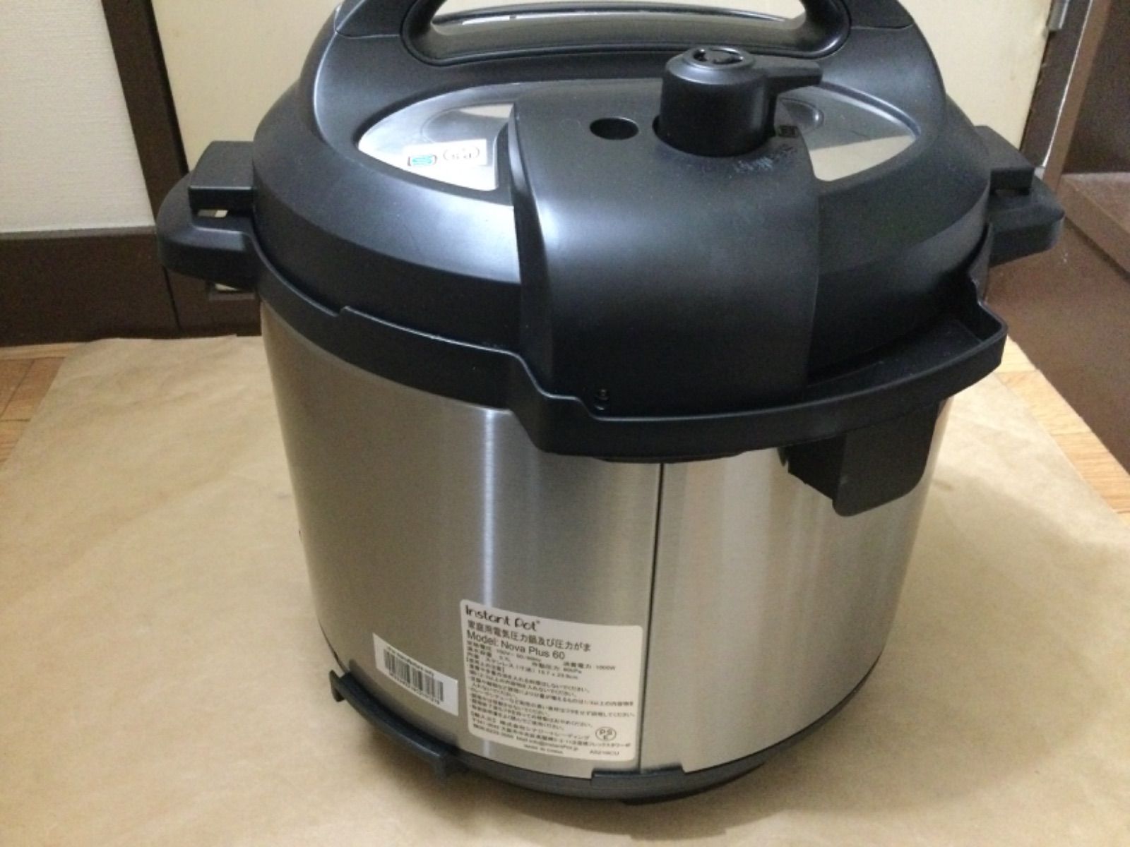 インスタントポット InstantPot NovaPlus60 電気圧力鍋 5.7L - メルカリ