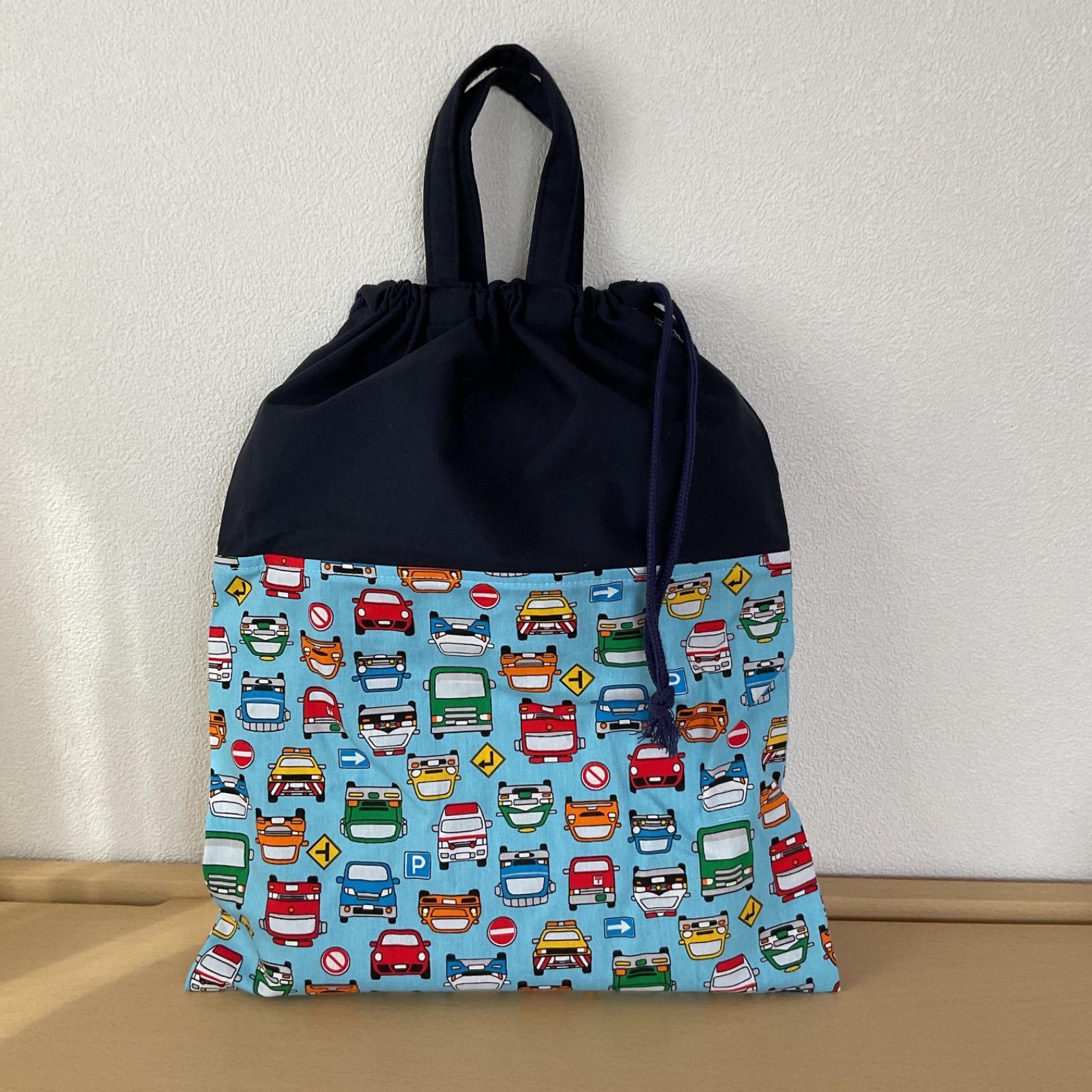 入園入学準備3点セット りんりんのハンドメイド レッスンバッグ 上履き