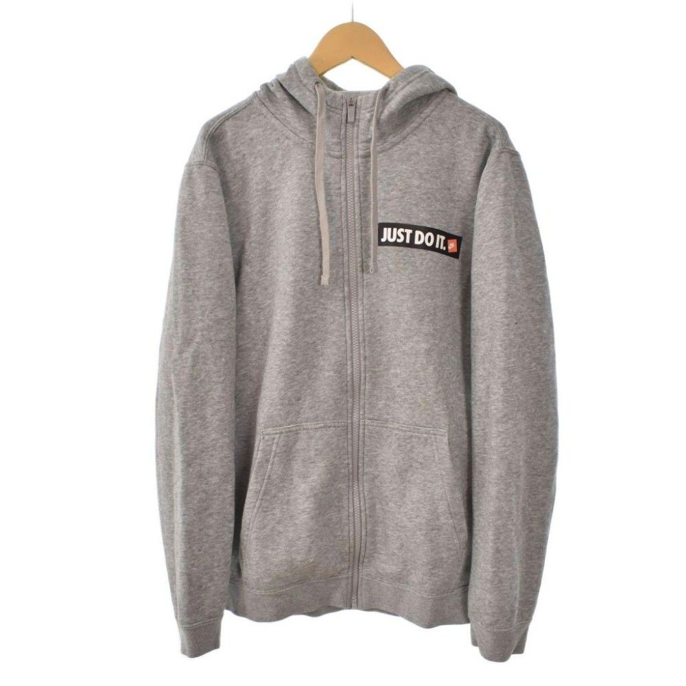 ナイキ NIKE セットアップ パーカー フーディー パンツ M グレー