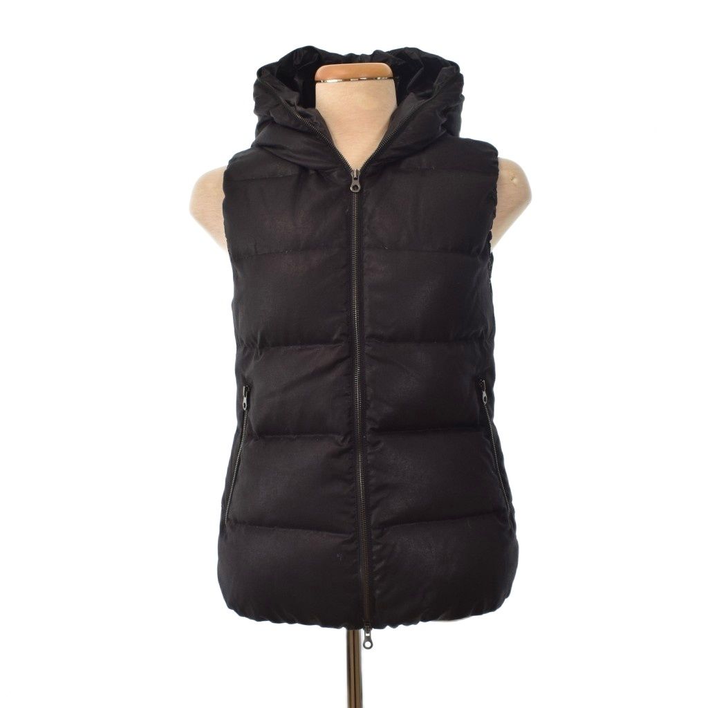 デュベティカ DUVETICA FEBEDUE ダウンベスト フード 42 黒 ブラック