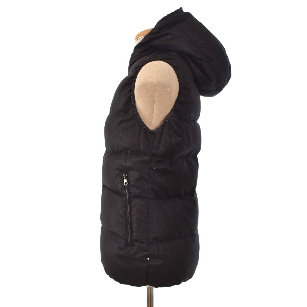 デュベティカ DUVETICA FEBEDUE ダウンベスト フード 42 黒 ブラック