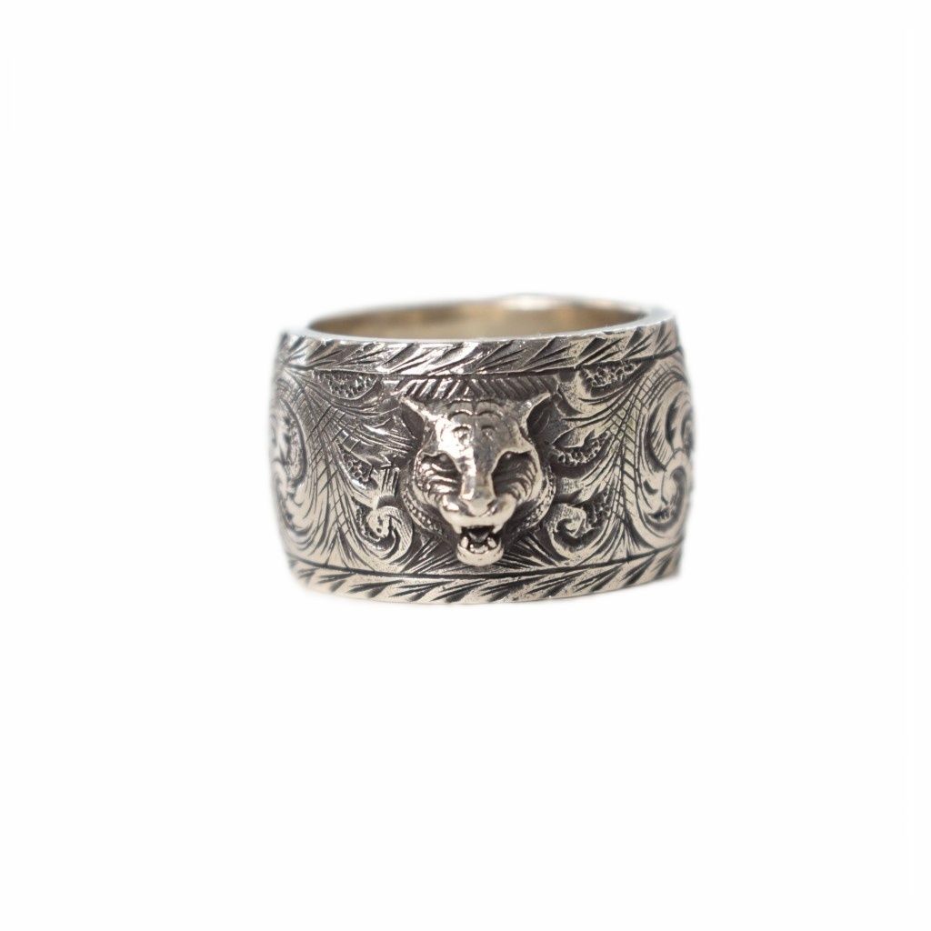 グッチ GUCCI キャットヘッド タイガーヘッド アラベスク ガーデン