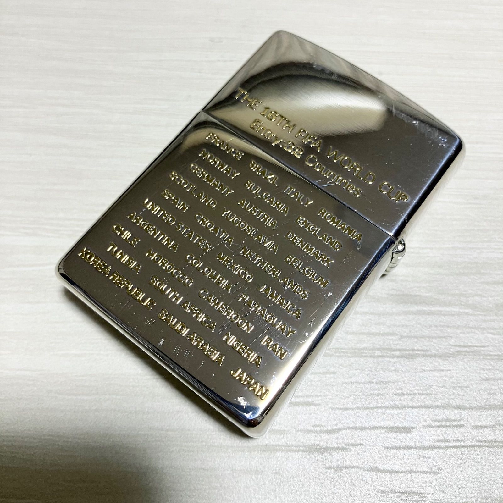 1998年 フランスワールドカップ 限定ジッポー ZIPPO FIFA WORLD CUP
