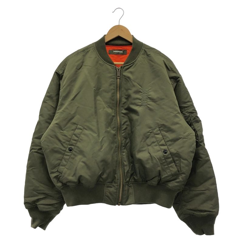 中古】DREAMTEAM MA-1ジャケット サイズL カーキグリーン ドリーム