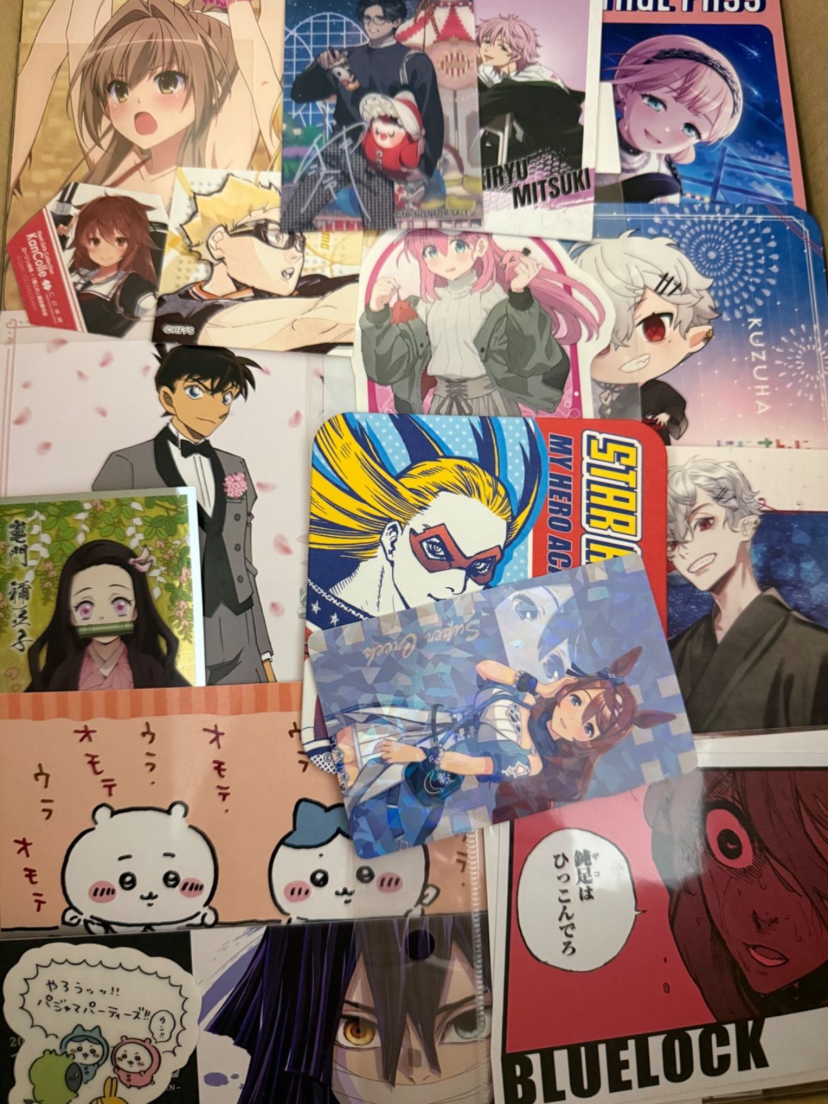 紙類 アニメ ゲーム まとめ売り 大量 コースター ポストカード カード