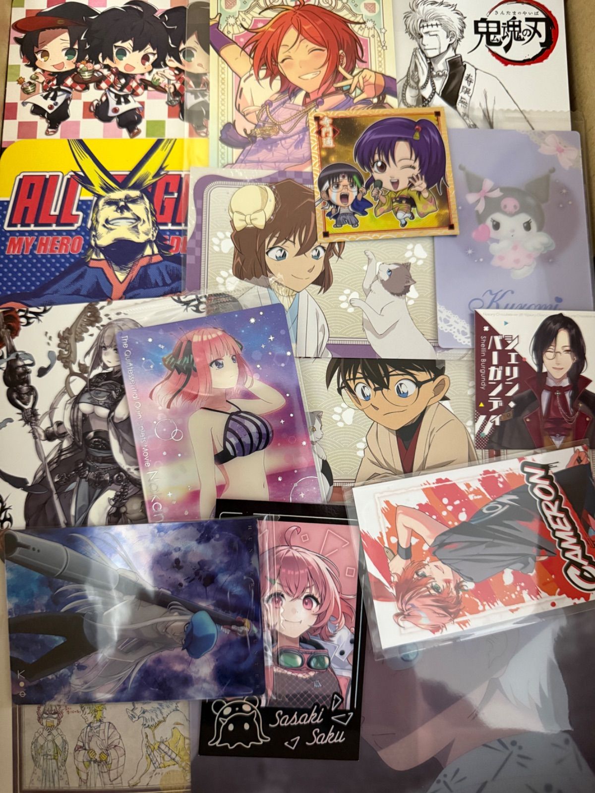 紙類 アニメ ゲーム まとめ売り 大量 コースター ポストカード カード