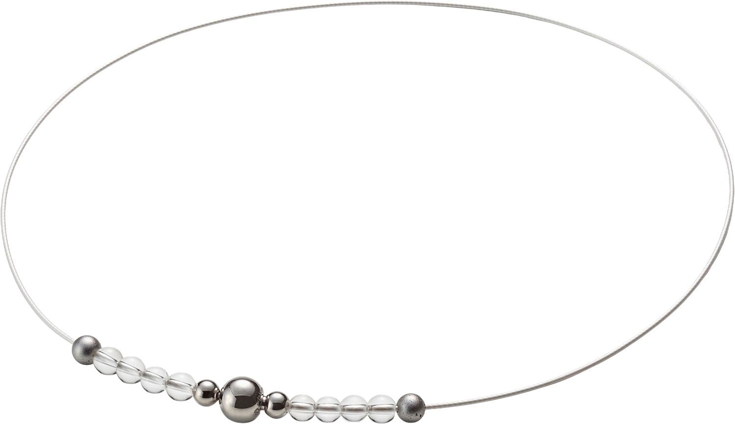 ファイテン 水晶ネックレス 50cm(5mm玉) 水晶ネックレス(5mm玉) 40cm 