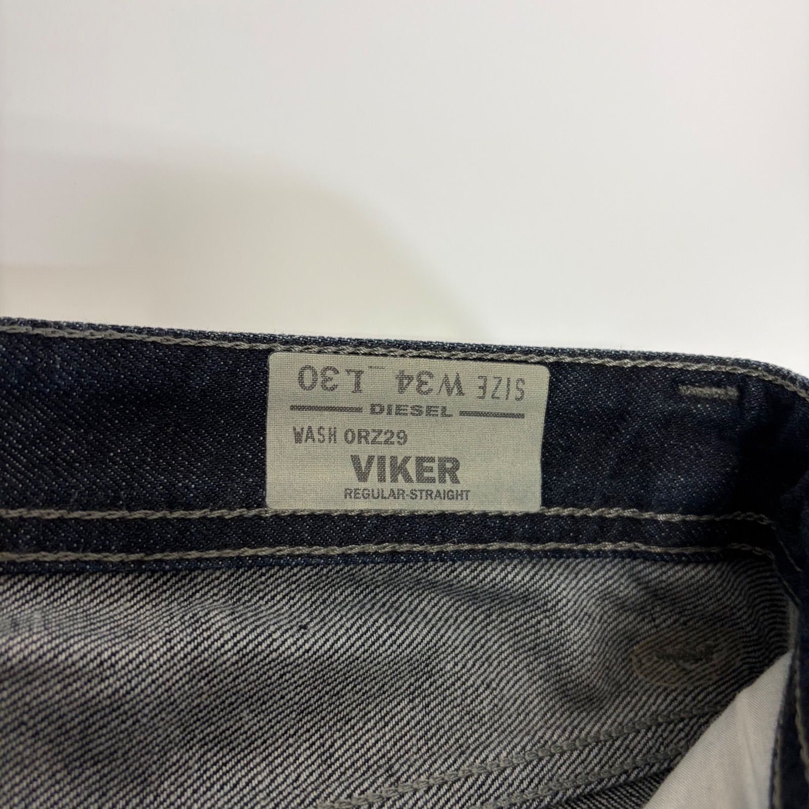DIESEL VIKER デニム パンツ W34 USA製 ボタンフライ レギュラー 