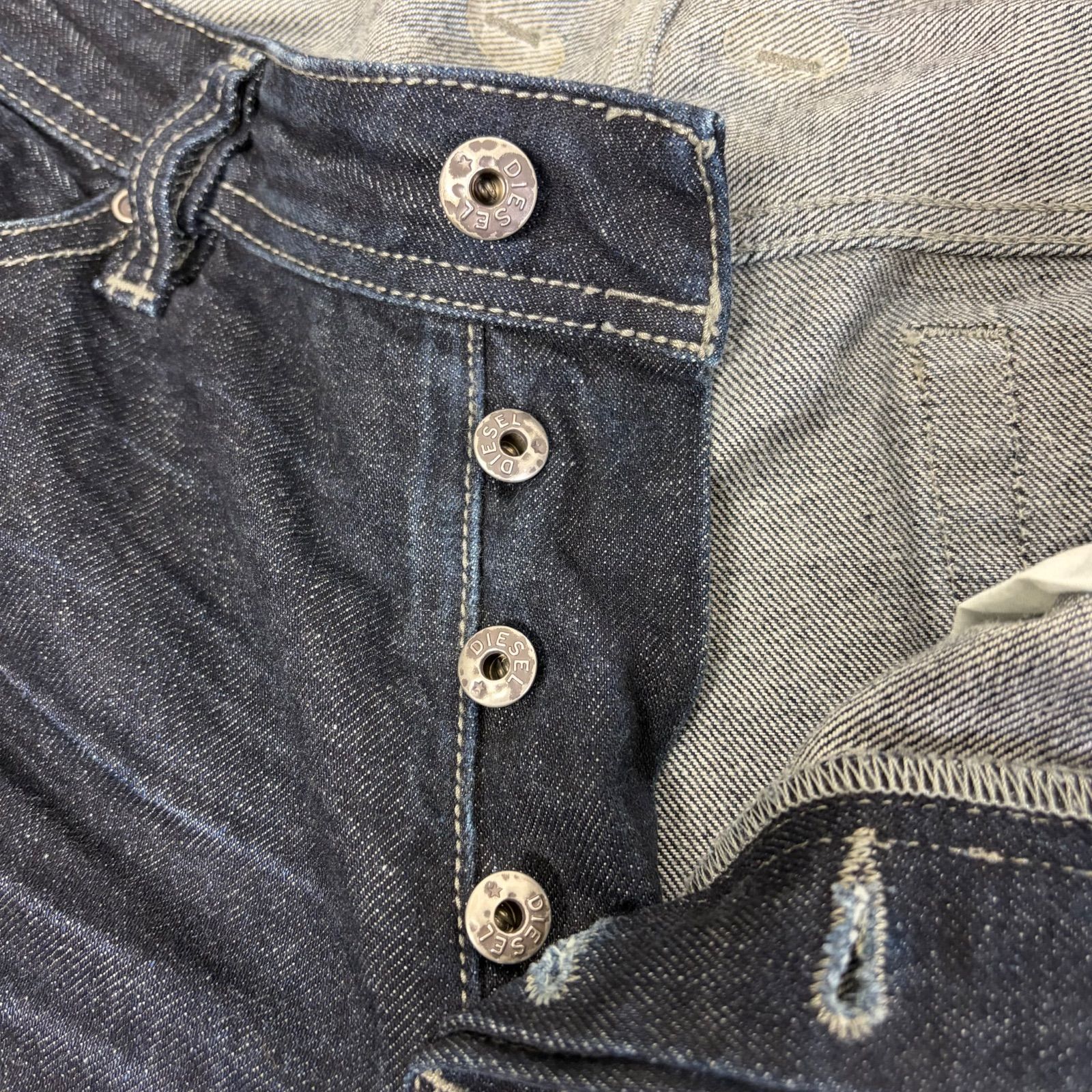 DIESEL VIKER デニム パンツ W34 USA製 ボタンフライ レギュラー 