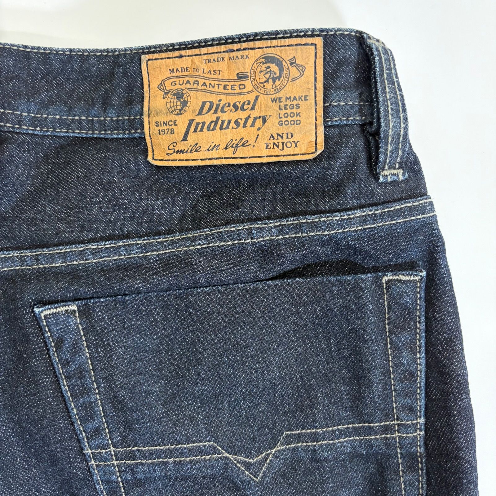 DIESEL VIKER デニム パンツ W34 USA製 ボタンフライ レギュラー 