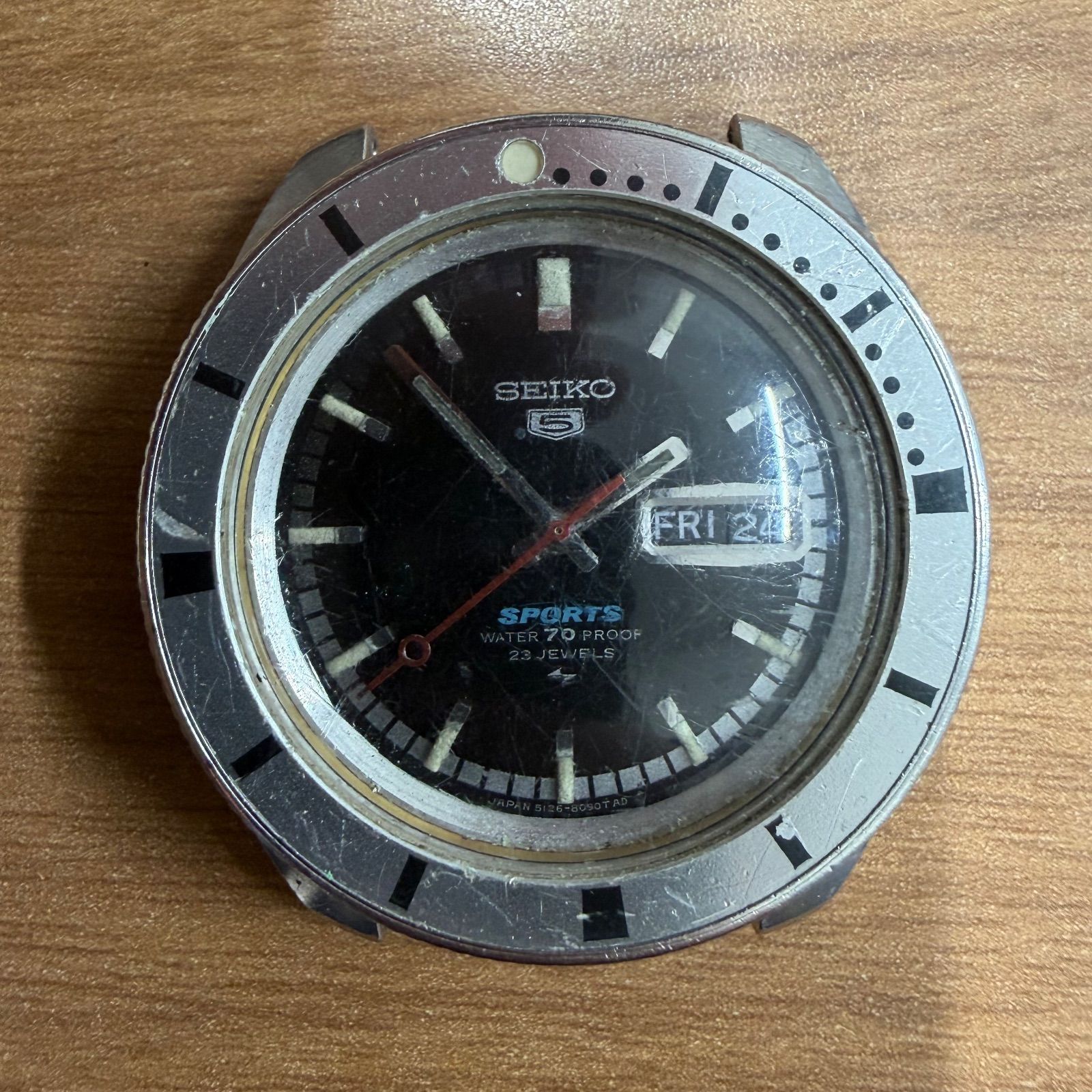 稼働 SEIKO セイコー 5126 8090 sports