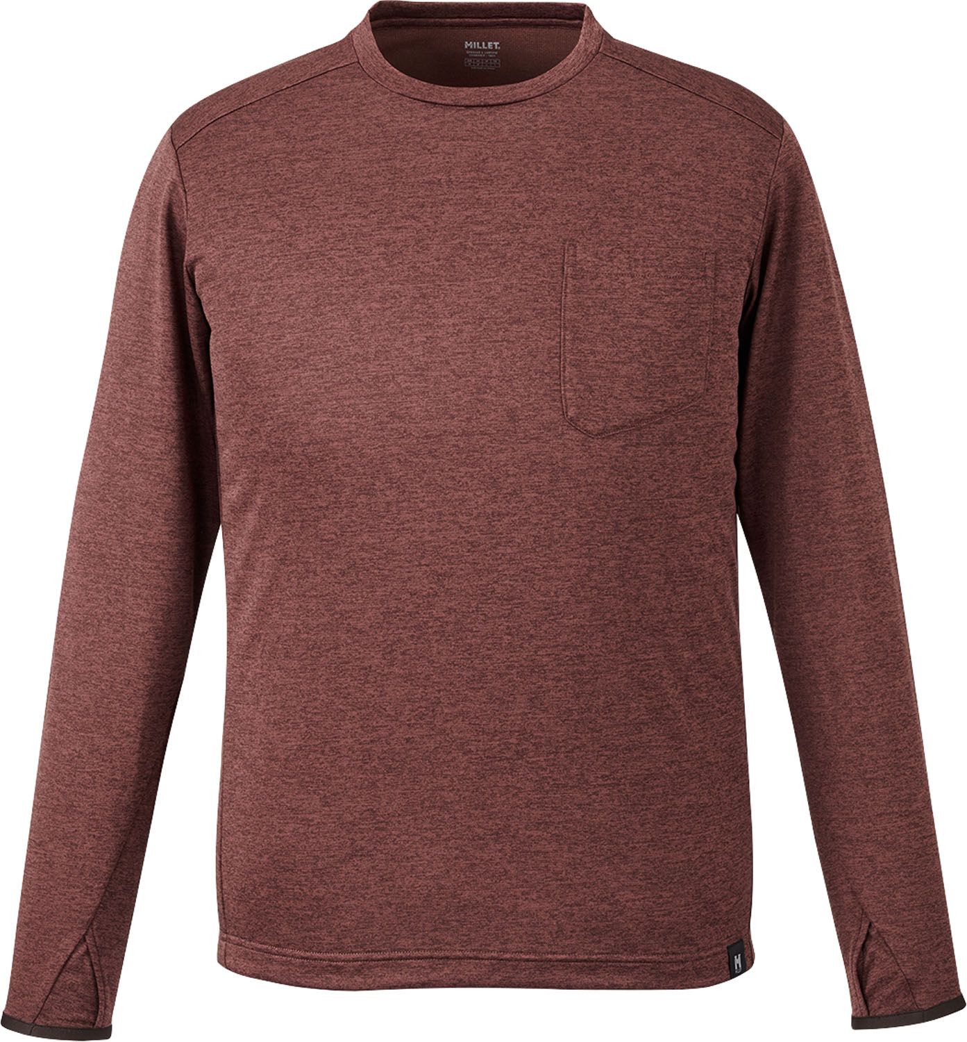 ミレー MILLET アウトドア EIRA II CREW LS M N 9928 CINNAMON