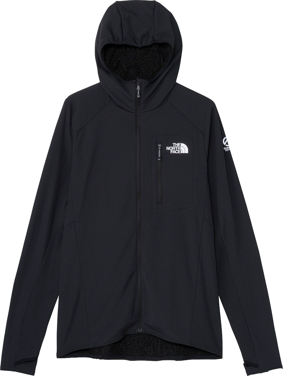 ザ ノース フェイス THE NORTH FACE アウトドア エクスペディショングリッドフリースフルジップフーディ NL 22622 K ブラック