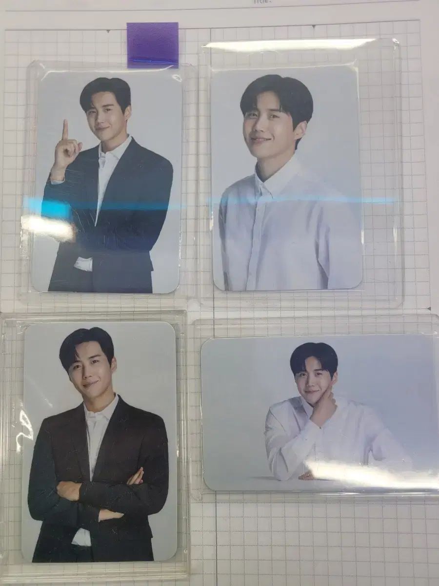 キム ソンホ プーさんバケット写真フォトカード 4種セット