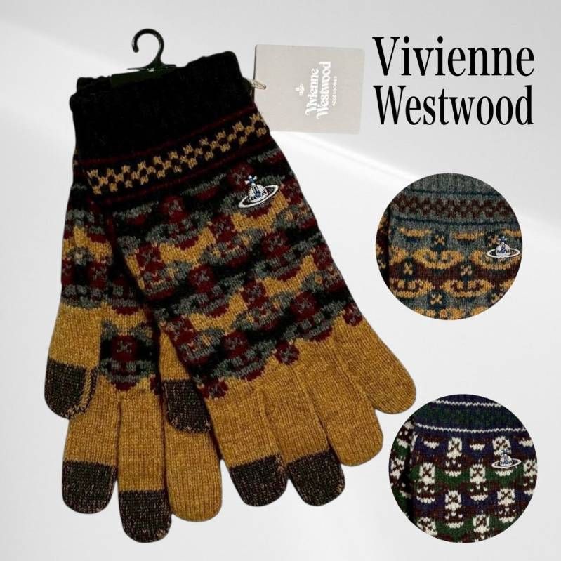 タグ付き・未使用品】 ヴィヴィアン ウエストウッド ニット 手袋