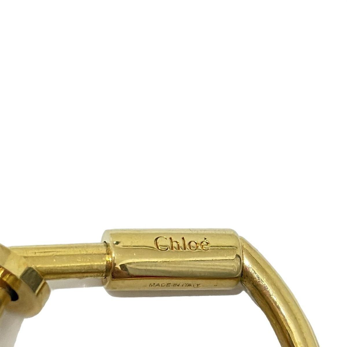Chloe(クロエ) キーホルダー(チャーム) - ゴールド×ライトピンク