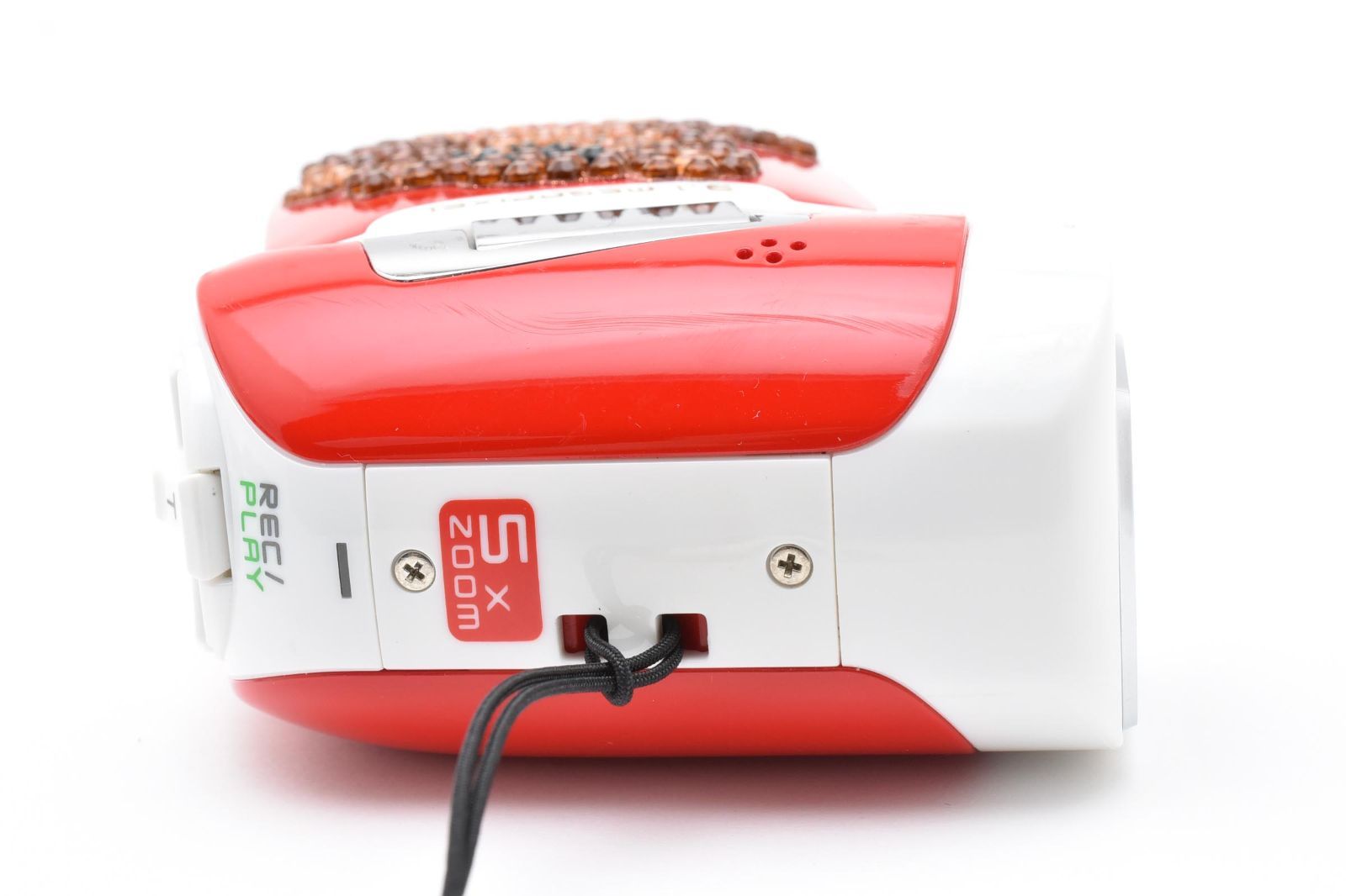 サンヨー SANYO Xacti DMX-CG9 レッド デコレーション 《動作確認済