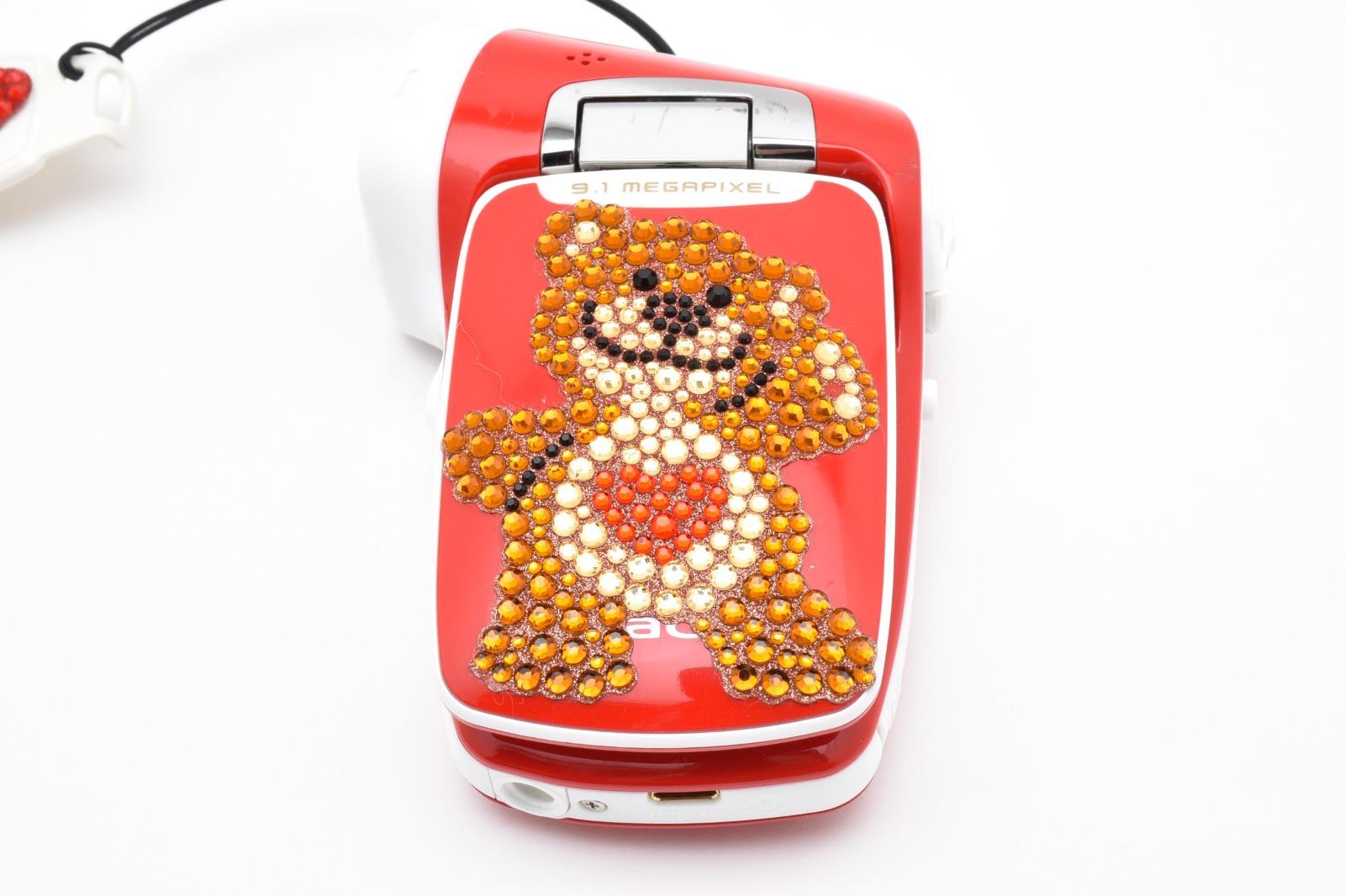 サンヨー SANYO Xacti DMX-CG9 レッド デコレーション 《動作確認済