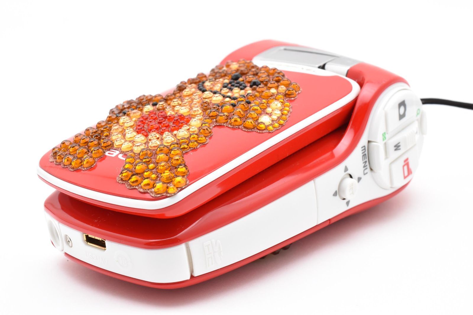 サンヨー SANYO Xacti DMX-CG9 レッド デコレーション 《動作確認済