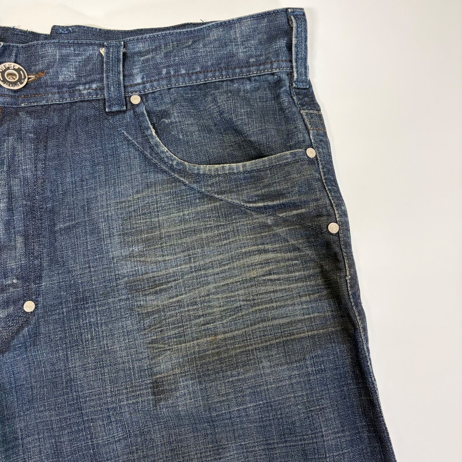 Diesel イタリア製 VIKER クラッシュダメージ加工デニム W34