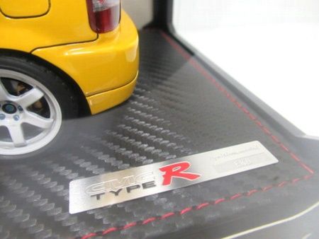  ミニカー 1|18 ホンダ HONDA シビック EK 9 タイプR イエロー 2675 B 16 エンジン レッド 3193 イグニッションモデル その他 ミニカー