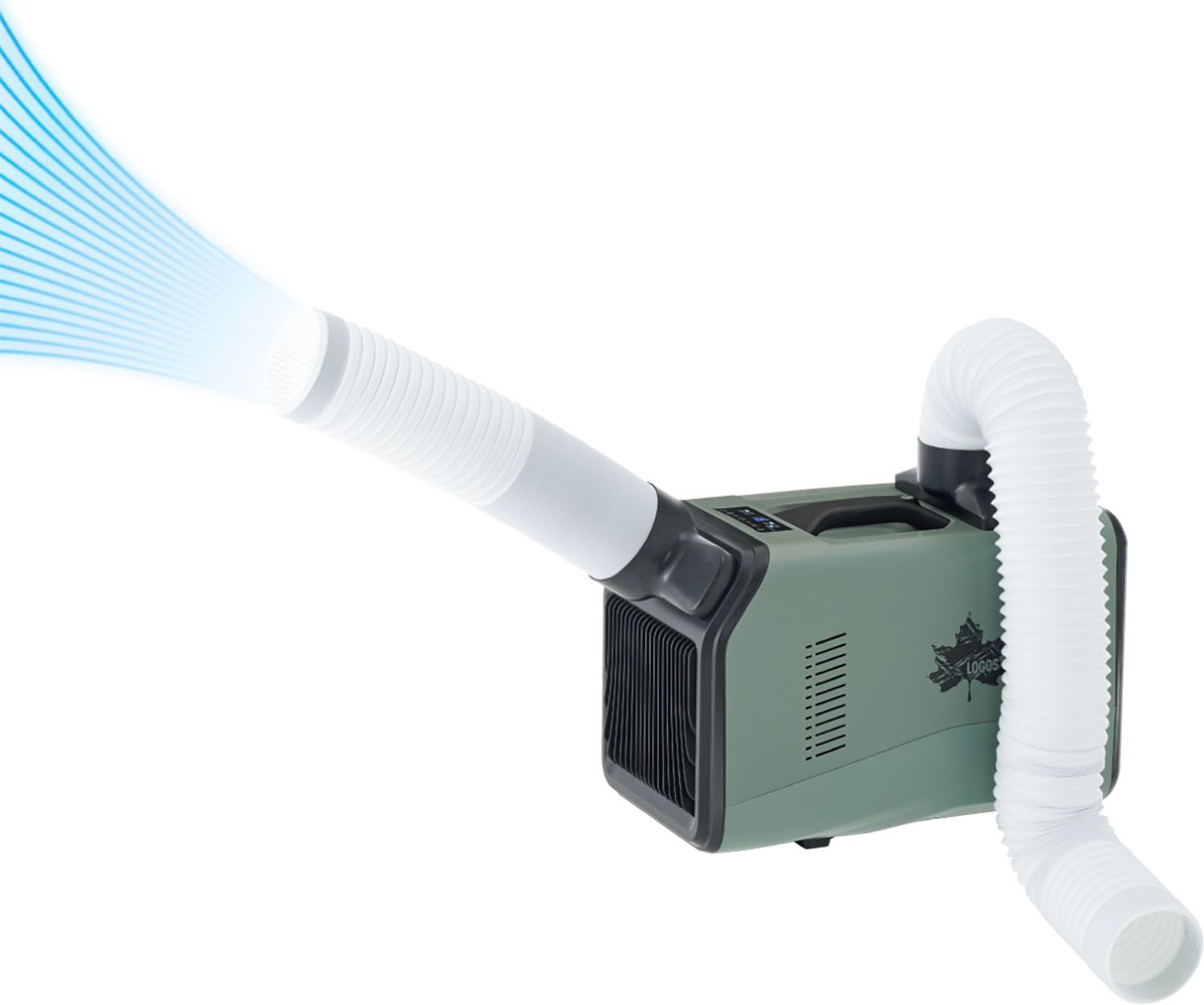 ロゴス LOGOS アウトドア 野電 エレキャン エアコン -BF グリーン