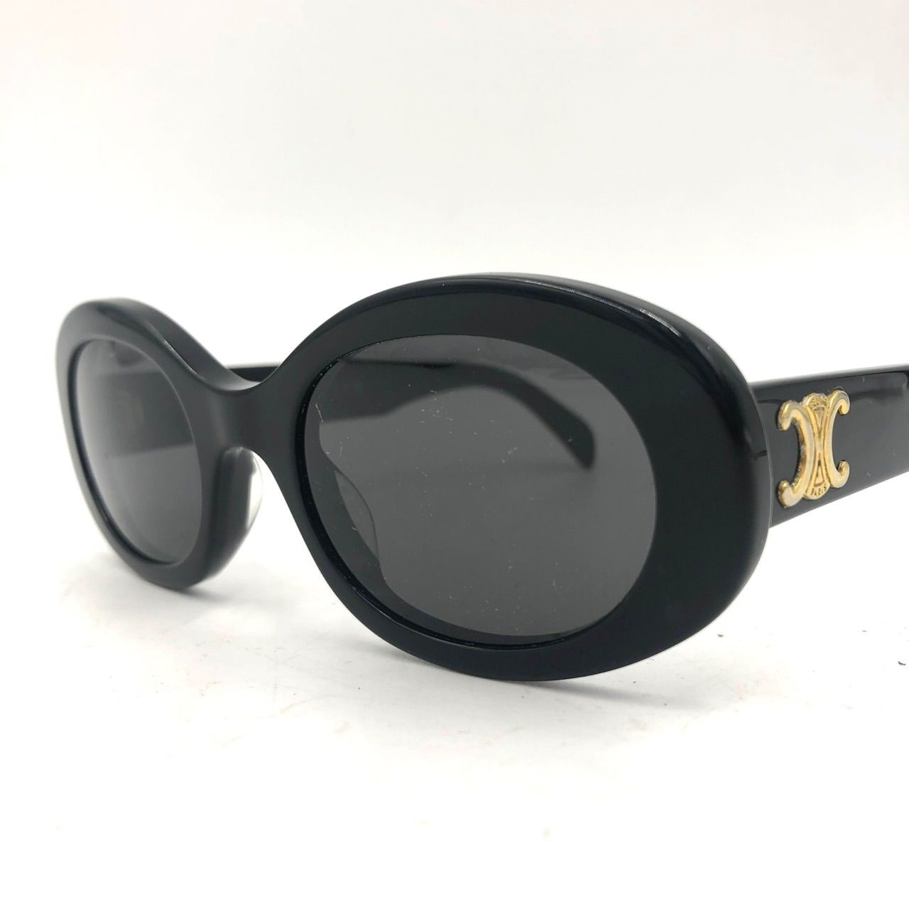 セリーヌ サングラス CL41031/S 807BN 黒 3連ドット 人気 - メルカリ